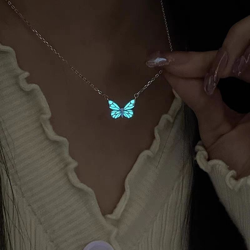 StarlitFlutter - Luminous Butterfly Keepsake