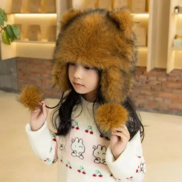 WildFur - Imitation Raccoon Hat