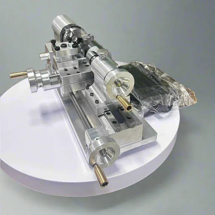 MetalForge – Precision 80W Mini Benchtop Metal Lathe