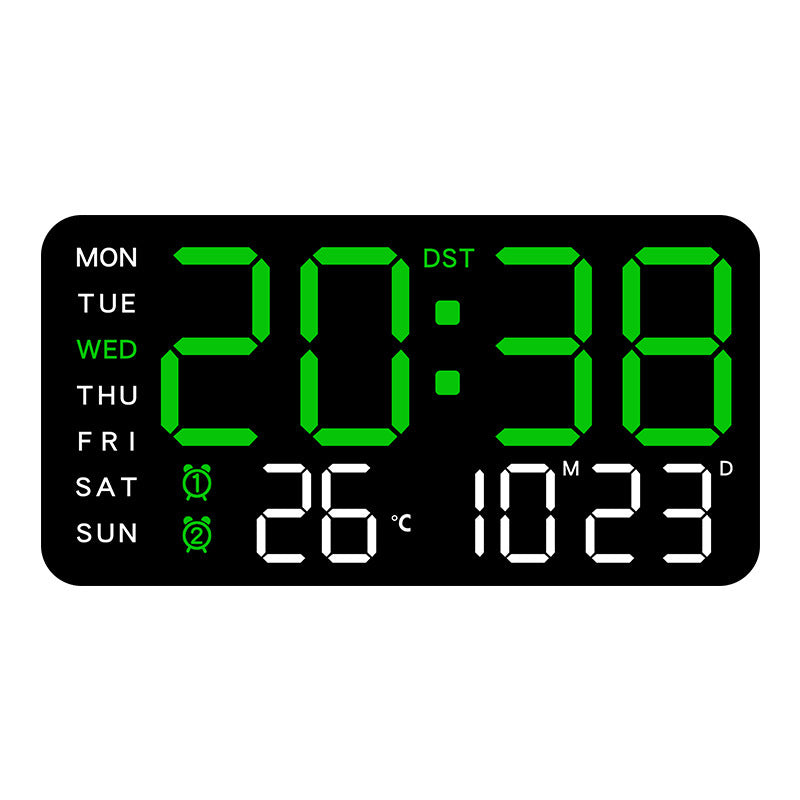 NeoTime – Sleek LED Digital Clock for Modern Decor