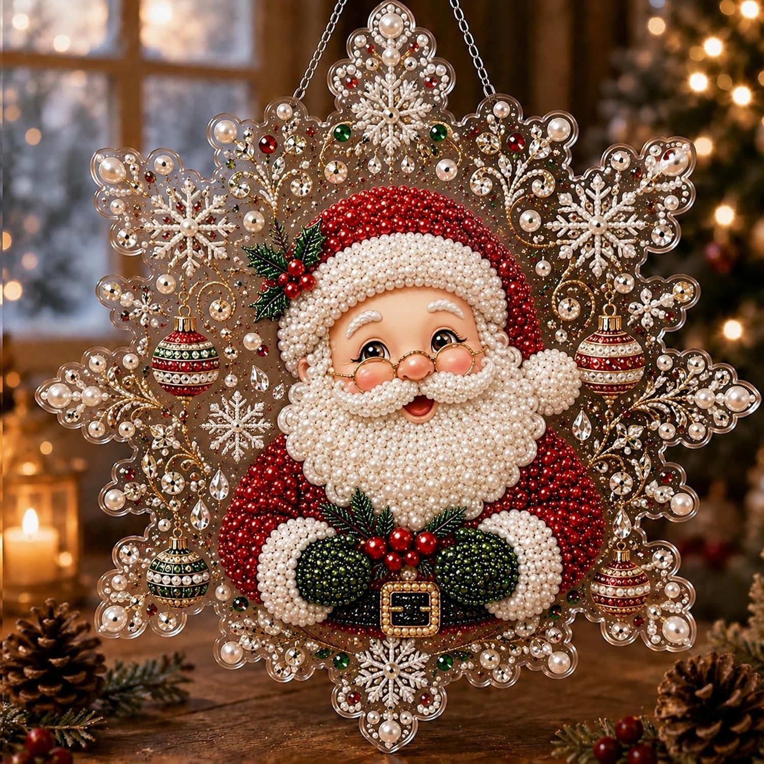 MerryCraft – Christmas Diamond Art Hanging Ornament Kit
