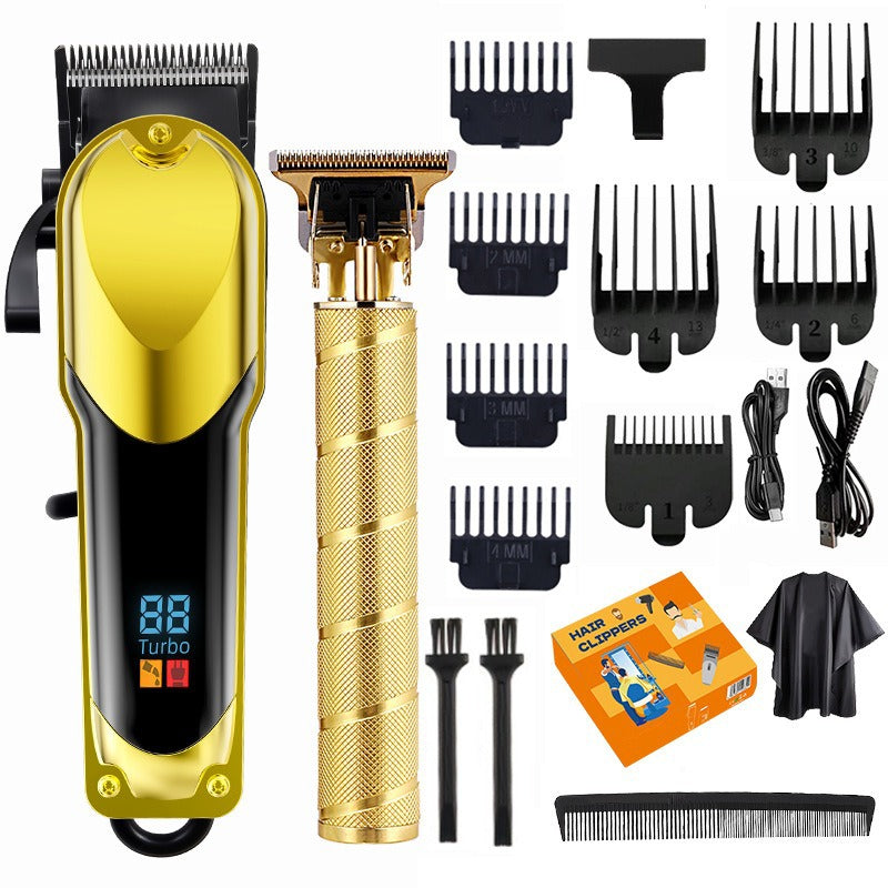 BarberEdge – Cordless Precision Hair & Beard Trimmer Set