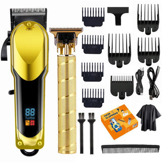 BarberEdge – Cordless Precision Hair & Beard Trimmer Set