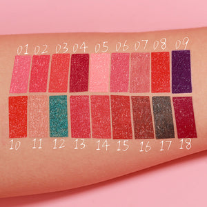 Dunuf – 18 Shades Sparkle Lip Gloss Collection