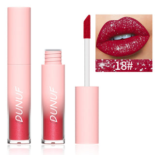 Dunuf – 18 Shades Sparkle Lip Gloss Collection