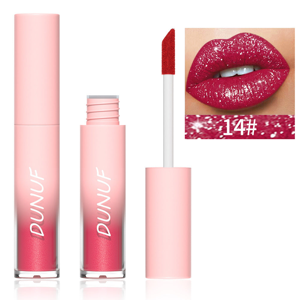 Dunuf – 18 Shades Sparkle Lip Gloss Collection