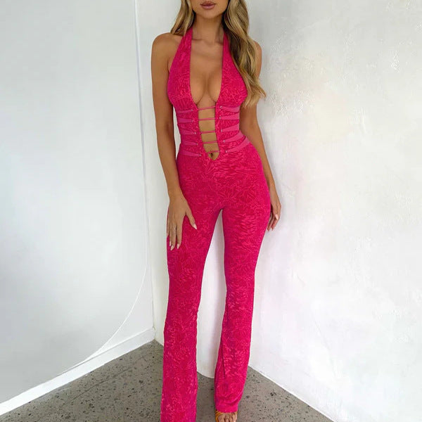 ObsidianGlow - Night-Out Jumpsuit