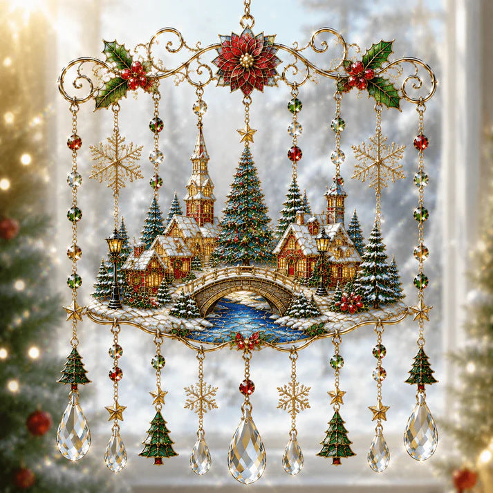 FestivaGlow – Christmas Crystal Wind Chime