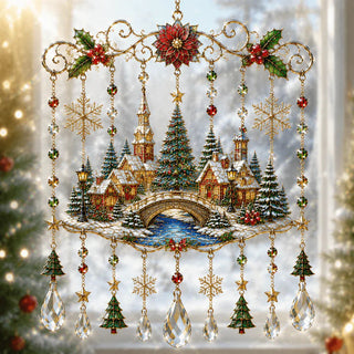 FestivaGlow – Christmas Crystal Wind Chime