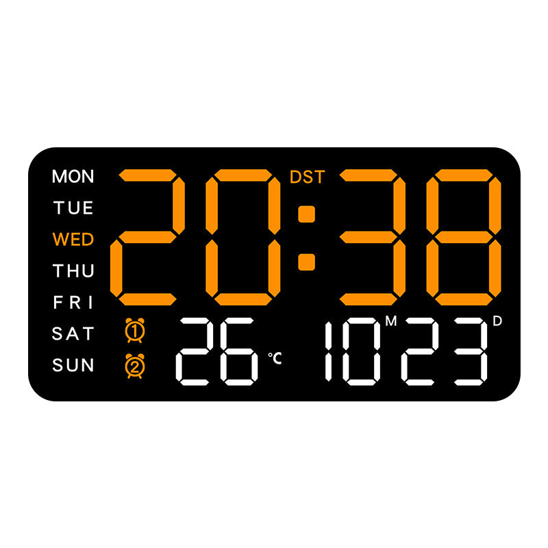 NeoTime – Sleek LED Digital Clock for Modern Decor