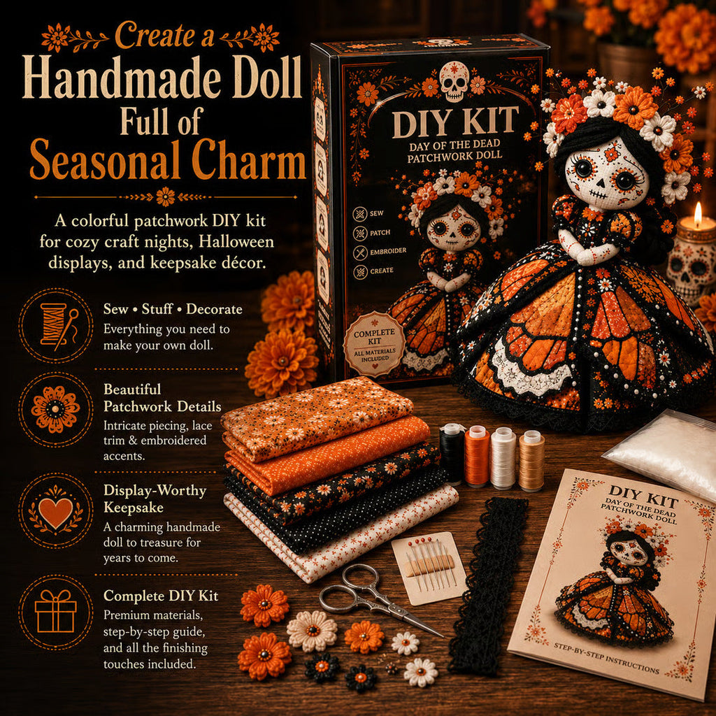 CatrinaCraft – Day of the Dead DIY Doll Kit