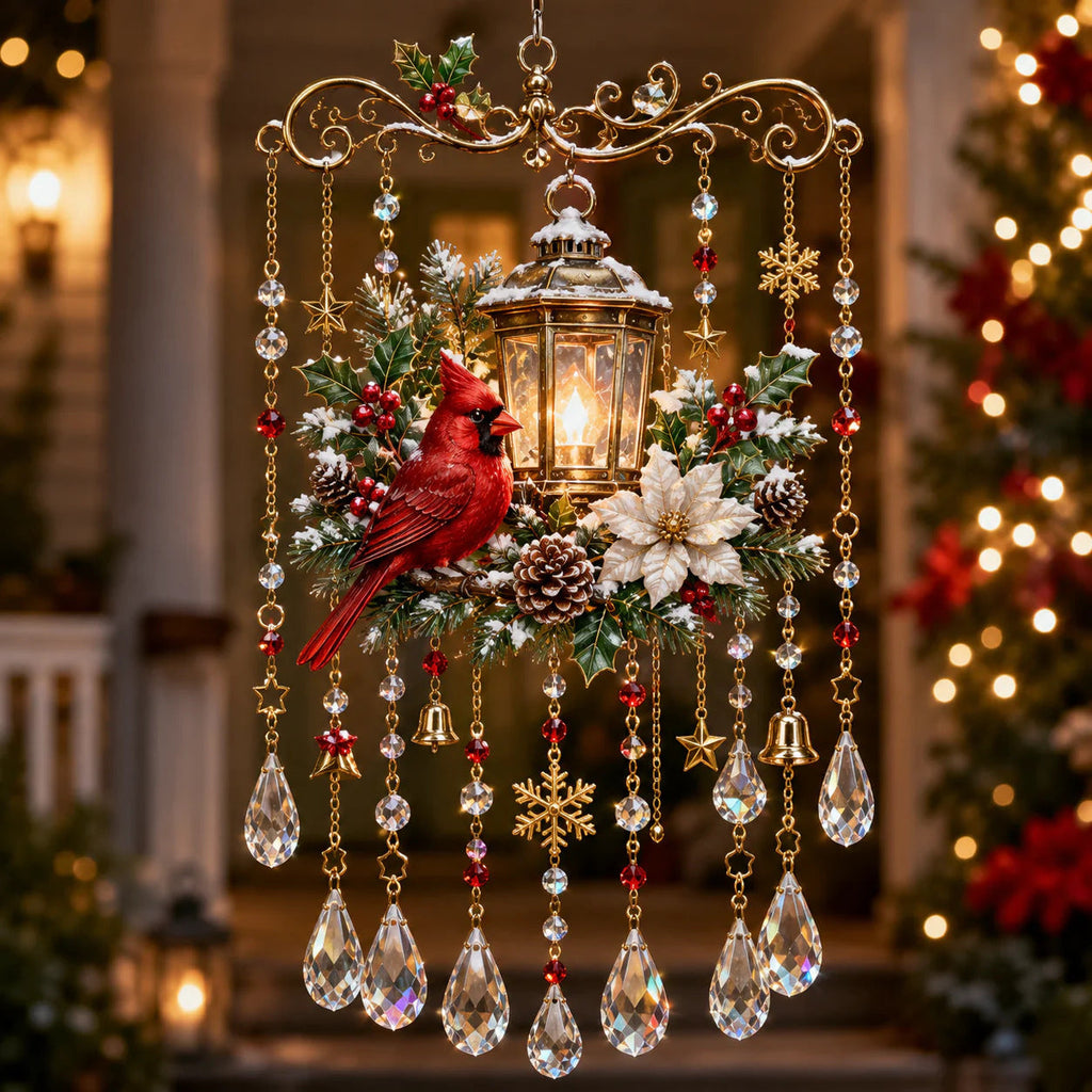 FestivaGlow – Christmas Crystal Wind Chime
