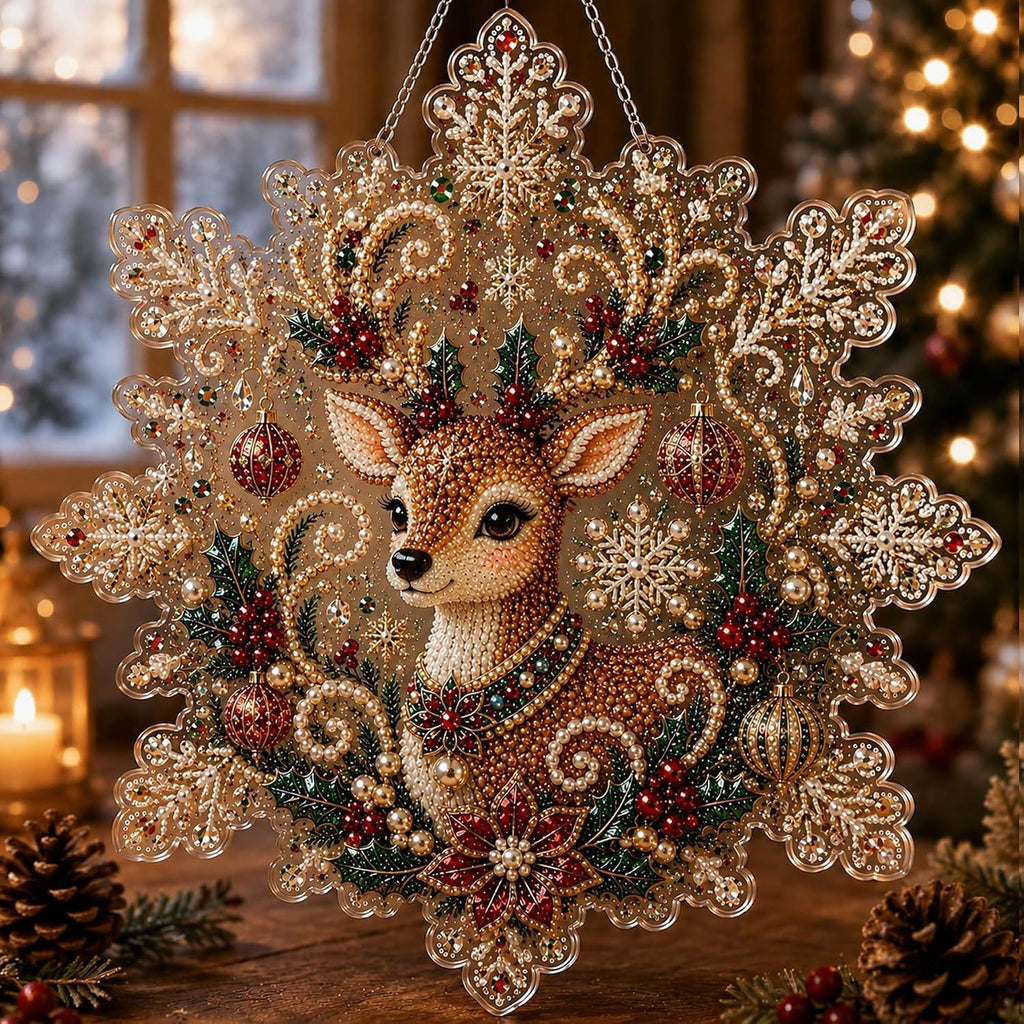 MerryCraft – Christmas Diamond Art Hanging Ornament Kit