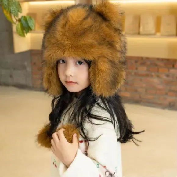 WildFur - Imitation Raccoon Hat