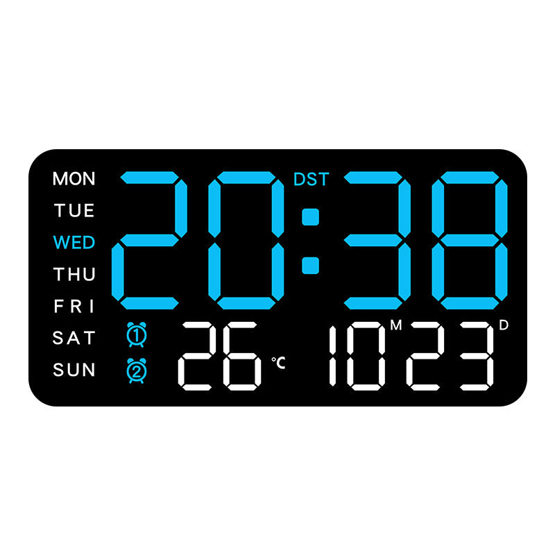NeoTime – Sleek LED Digital Clock for Modern Decor