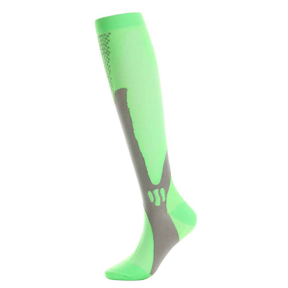 Unisex Professional Outdoor Fitness Compression Socks，Ankle Support&Calf Muscle Support