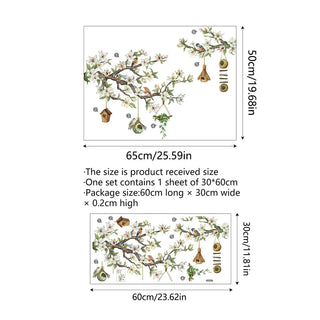 BloomView - Colorful Floral Bouquet Window Sticker