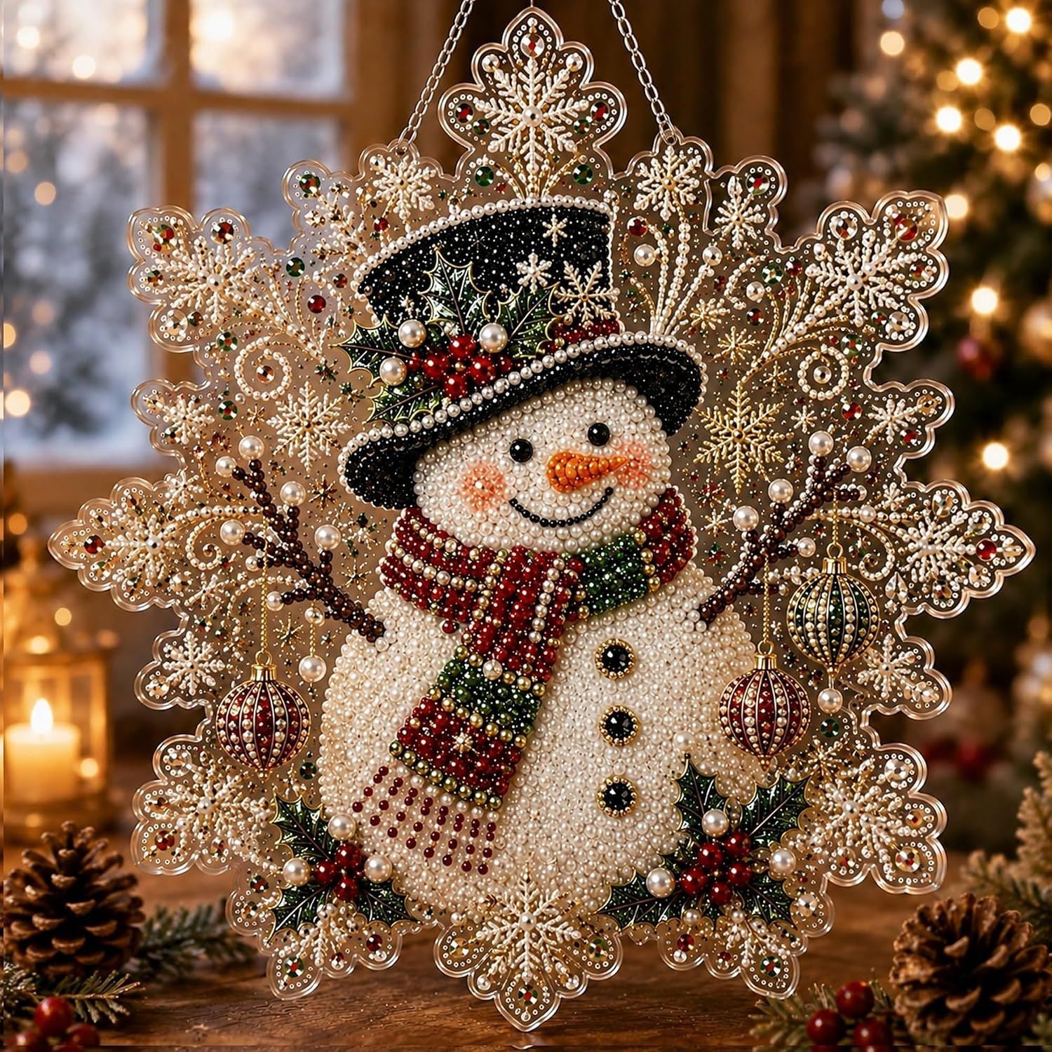MerryCraft – Christmas Diamond Art Hanging Ornament Kit