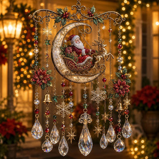 FestivaGlow – Christmas Crystal Wind Chime