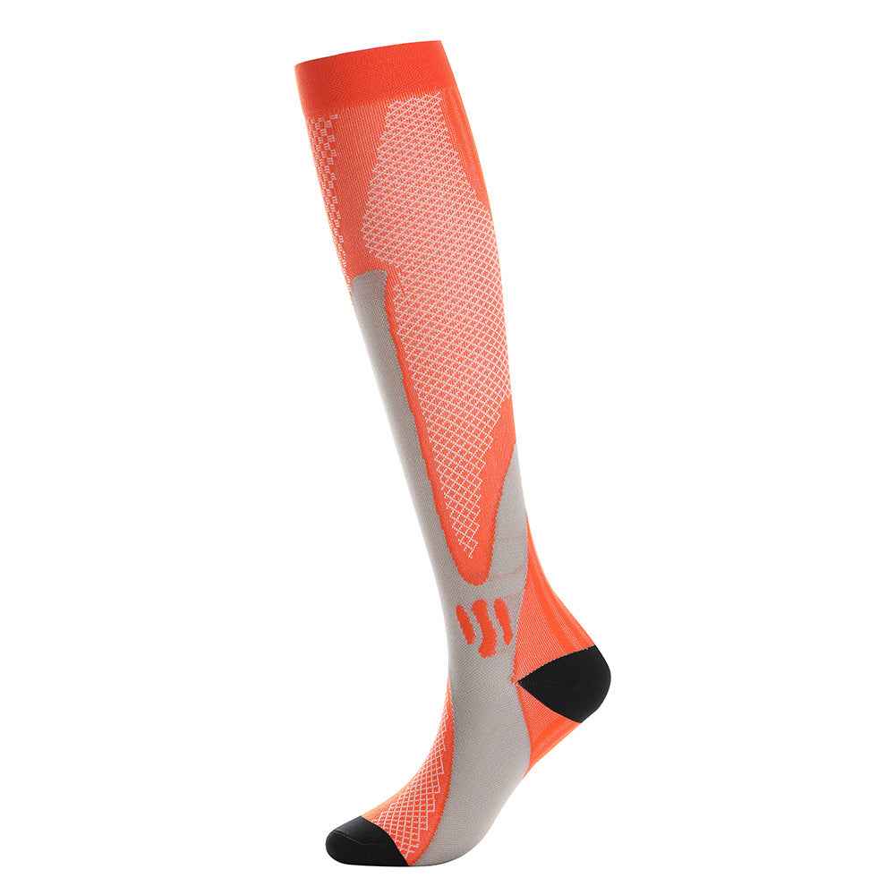 Unisex Professional Outdoor Fitness Compression Socks，Ankle Support&Calf Muscle Support