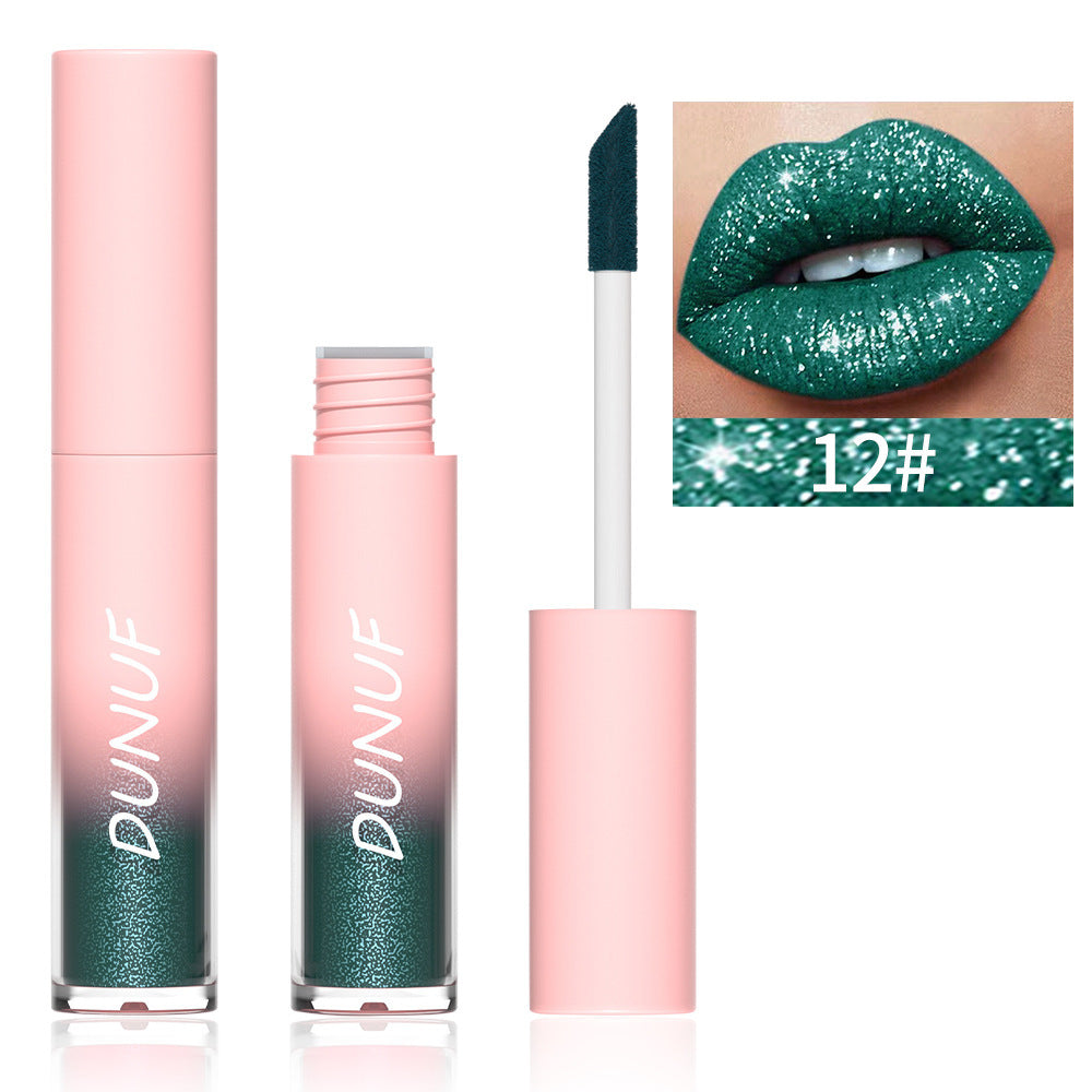 Dunuf – 18 Shades Sparkle Lip Gloss Collection