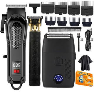 BarberEdge – Cordless Precision Hair & Beard Trimmer Set