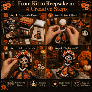 CatrinaCraft – Day of the Dead DIY Doll Kit