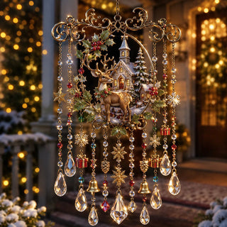 FestivaGlow – Christmas Crystal Wind Chime