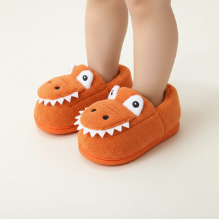 DinoToes – Soft Cartoon Slippers for Kids