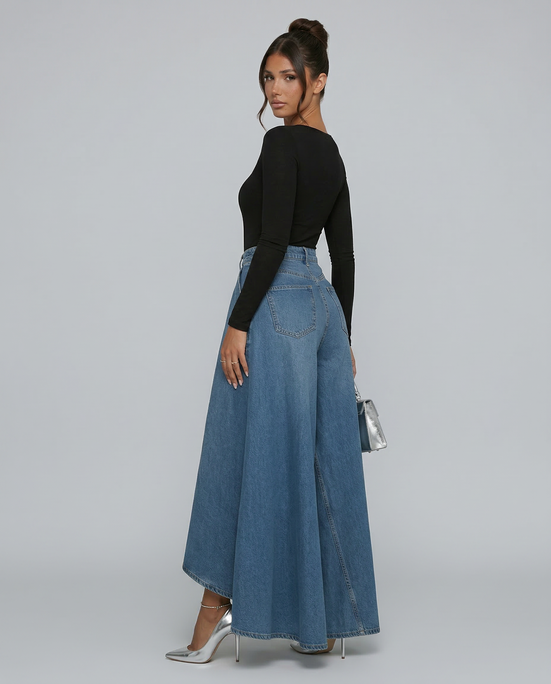 UrbanLuxe - Sophisticated Wide-Leg Pants