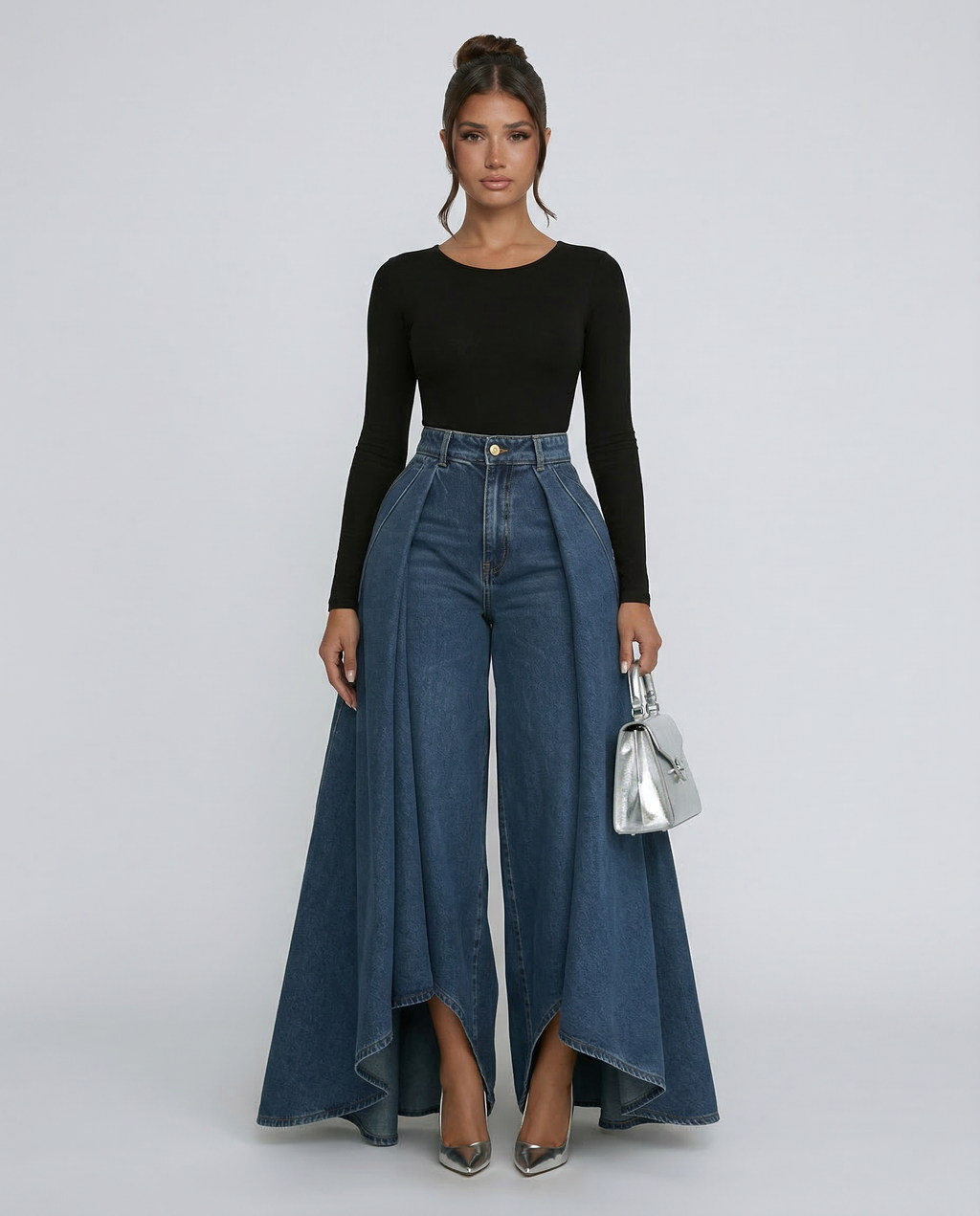 UrbanLuxe - Sophisticated Wide-Leg Pants