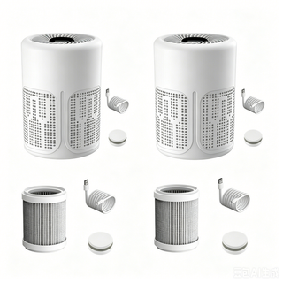 PureBreathe - Smart Air Purifier with Filter & Aromatherapy Tablets