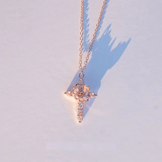DivineGrace – Cross and Crown Pendant
