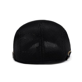AirWeave – Breathable Mesh Flat Cap for Men