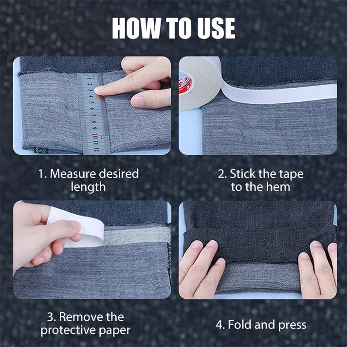 FlexiHem - Durable No-Sew Tape