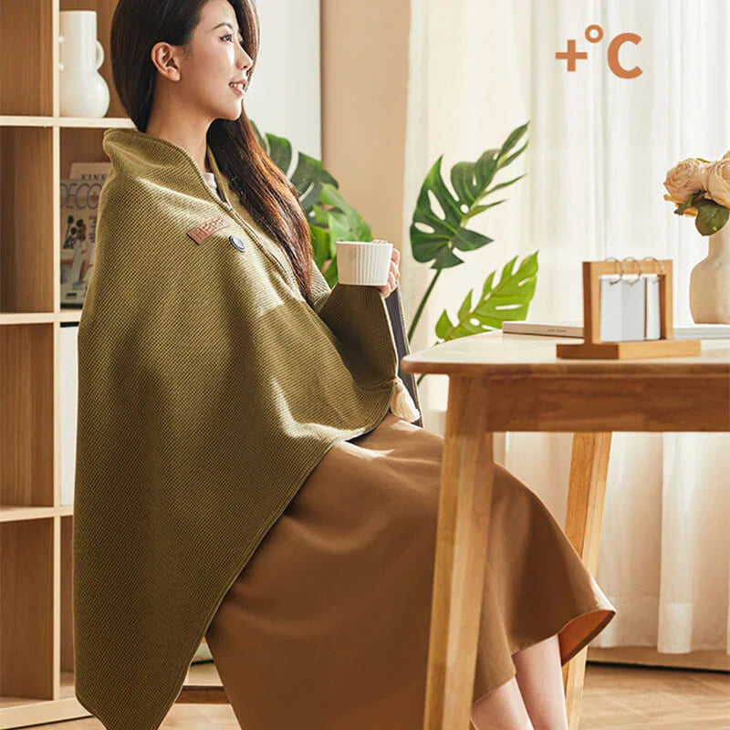WarmWrap - Portable Heated Blanket Shawl