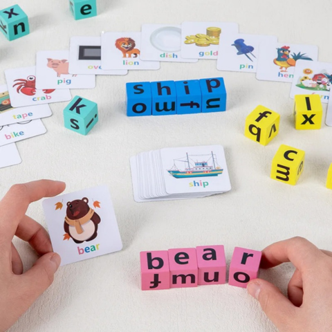 AlphaRush – Fast-Paced Letter Matching Game