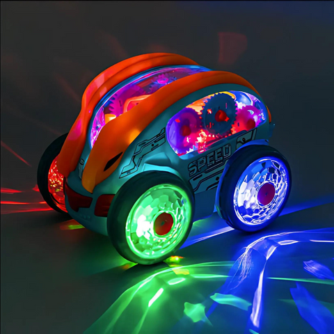 GearBlaze – LED Gear-Powered Car