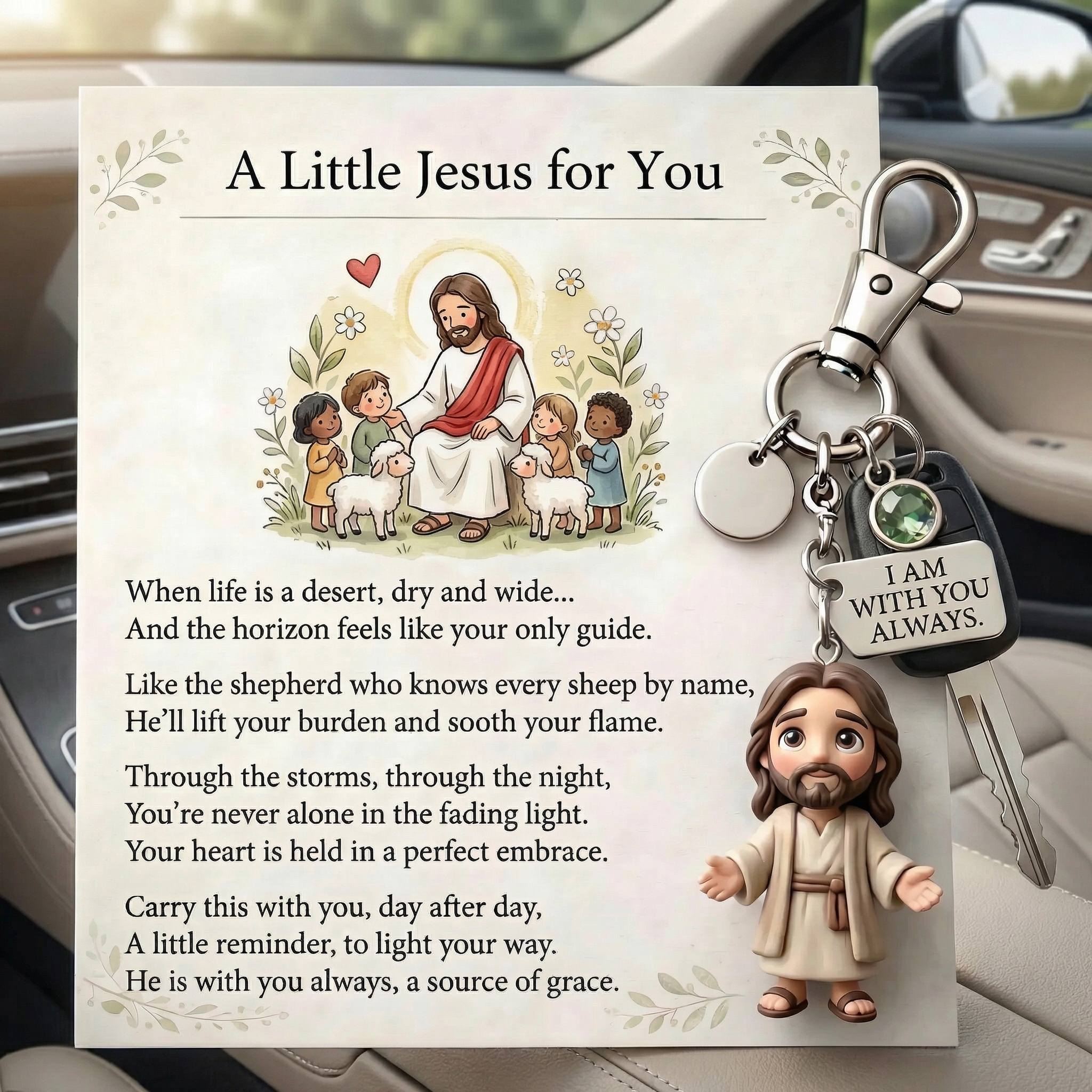 GraceKeep – Inspirational Jesus Pocket Reminder Gift Set