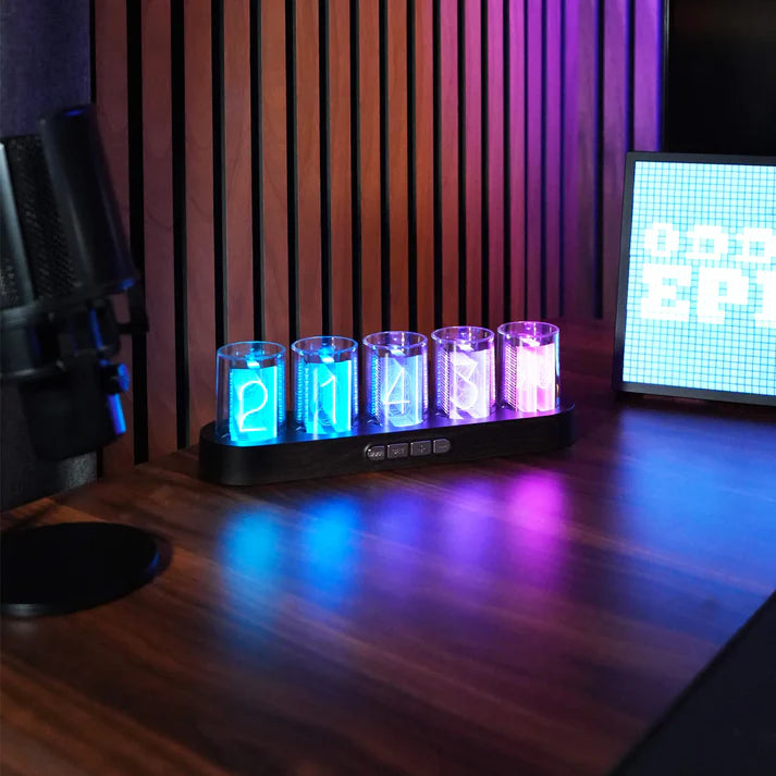 ChronoGlow – RGB Luminotron Digital Clock