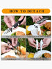 TrailMate – 4-in-1 Folding Outdoor Tableware Set