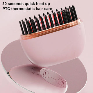 TravelLuxe – Cordless Hair Straightener