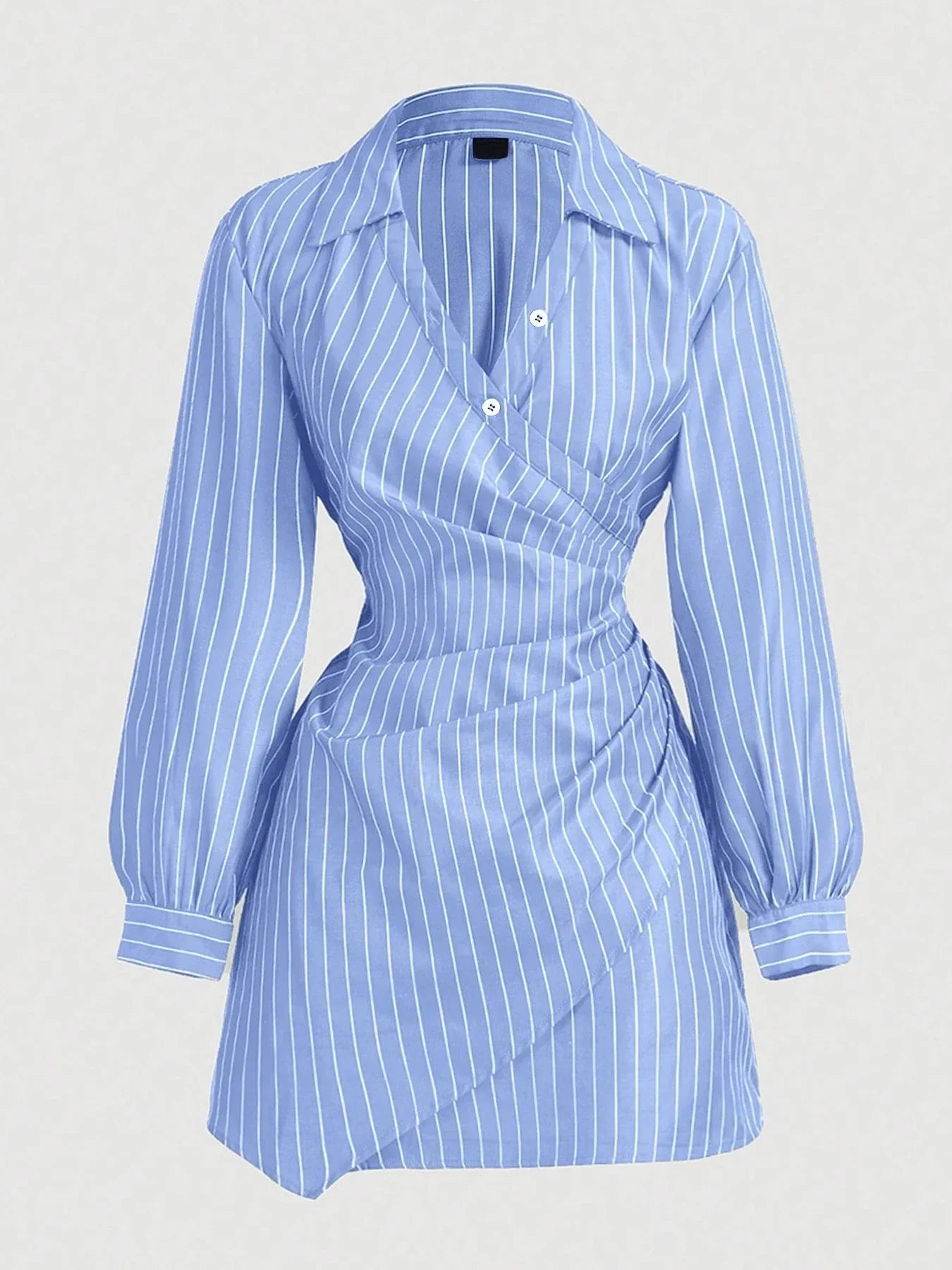 WrapStripe – Flattering Everyday Wrap Dress