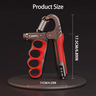 SteelFlex™ Adjustable Grip Trainer – 11–220 lbs Hand Strength Builder