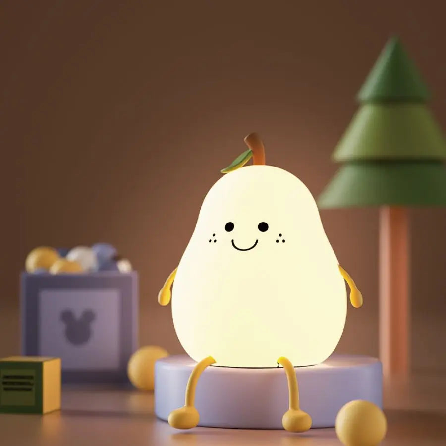 CuddleLight – Gentle Silicone Night Light for Kids, Rechargeable