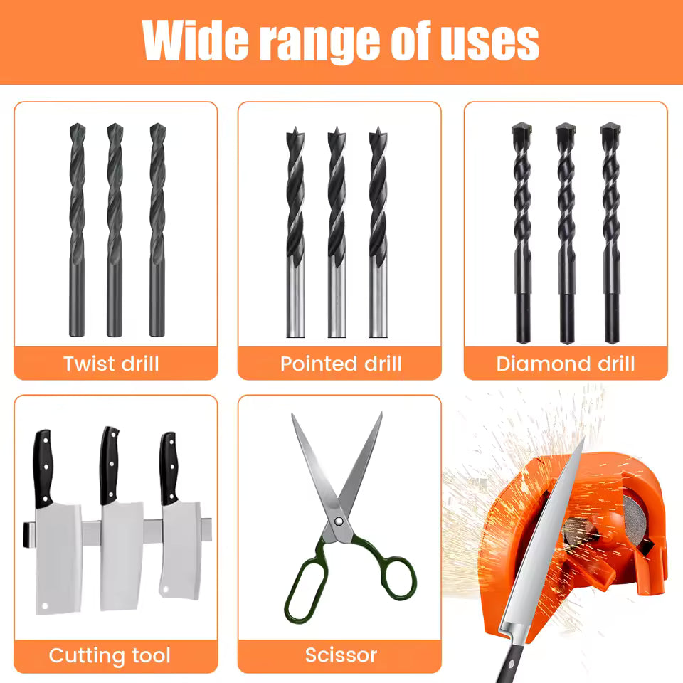 ProGrind - High-Speed Drill Sharpening Kit