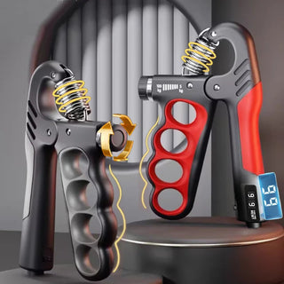 SteelFlex™ Adjustable Grip Trainer – 11–220 lbs Hand Strength Builder