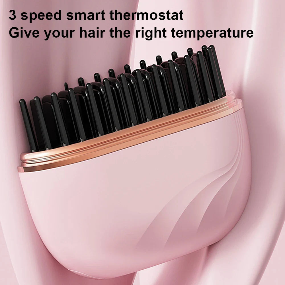 TravelLuxe – Cordless Hair Straightener