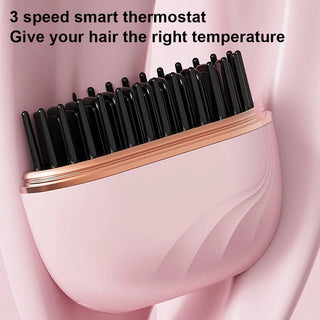 TravelLuxe – Cordless Hair Straightener