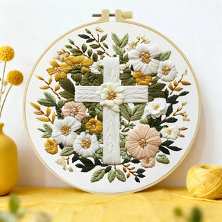 GraceStitch – Nativity Embroidery Kit for Faith-Inspired Crafting